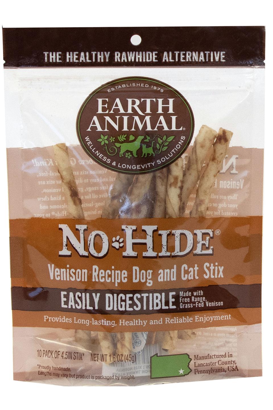 Earth Animal No-Hide Venison Stix